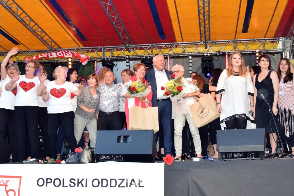 Artyści podczas II Polonijnego Festiwalu Polskiej Piosenki