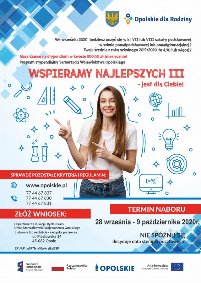 Program stypendialny Samorządu Województwa Opolskiego