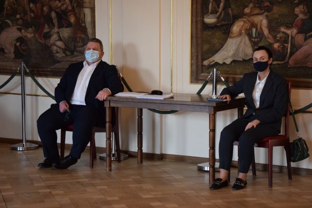 Pożegnanie skarbnika powiatu