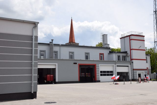 Otwarcie jednostki straży pożarnej w Grodkowie