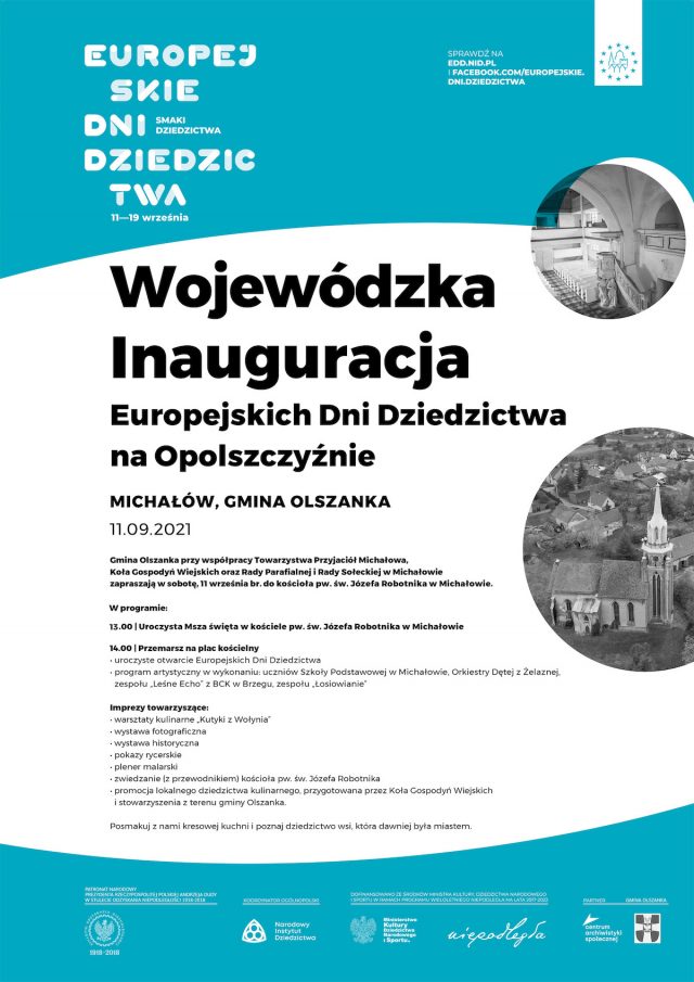 Europejskie Dni Dziedzictwa plakat