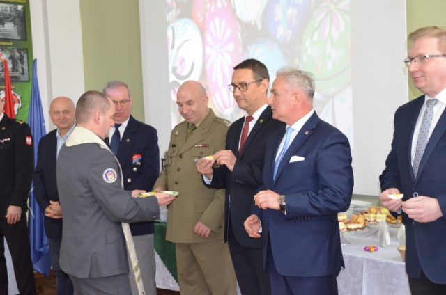 spotkanie wielkanocne 1. pułk saperów w Brzegu