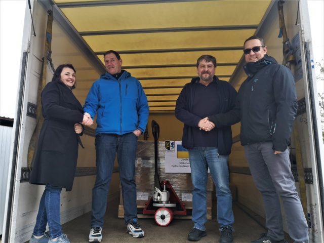 Kusel pomaga Ukrainie