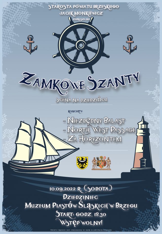 Plakat Zamkowe Szanty